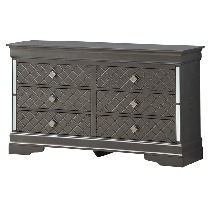 Glory Furniture Verona Metalic Black Dresser GLRY-G6702-D