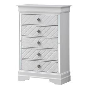 Glory Furniture Verona White Pearl Chest