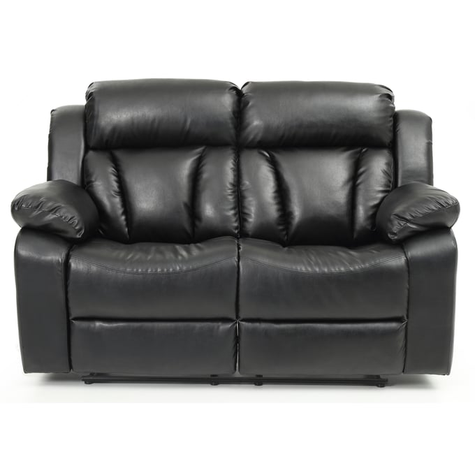 Glory Furniture Daria Black Reclining Loveseat GLRY-G683-RL