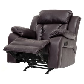 Glory Furniture Daria Dark Brown Rocker Recliner