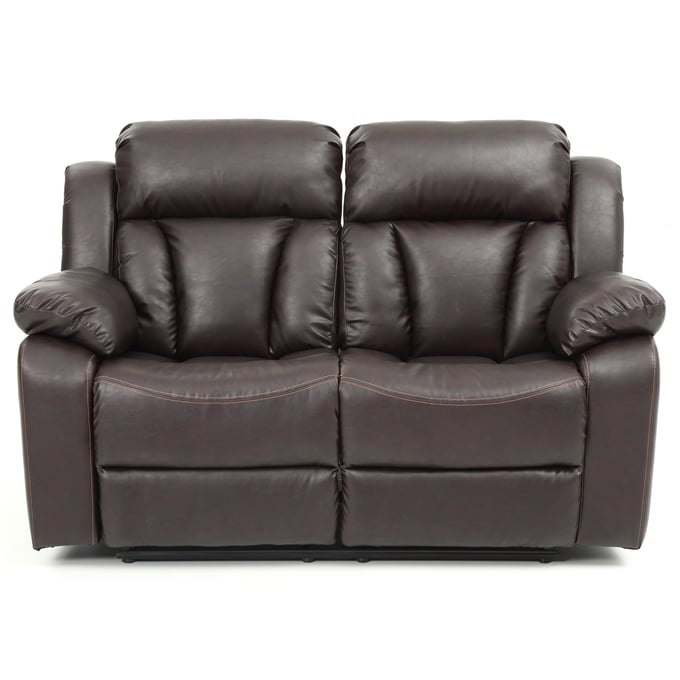 Glory Furniture Daria Dark Brown Reclining Loveseat GLRY-G686-RL