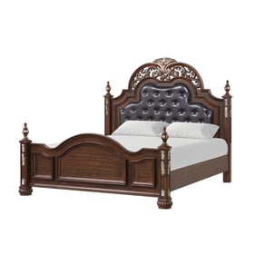 Glory Furniture Lyon Cherry Queen Bed