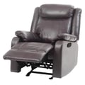 Glory Furniture Ward G760A-RC Dark Brown Rocker Recliner