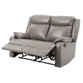 Glory Furniture G763A-RL Gray Reclining Love Seat