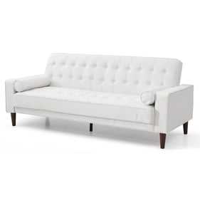 Glory Furniture Andrews White Sofa Bed