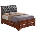 Glory Furniture LaVita G8850E-KB5 King Storage Bed , Oak