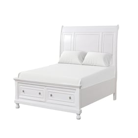 Glory Furniture Meade White Twin Bed