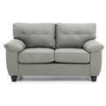 Glory Furniture Gallant G912A-L Loveseat , GRAY