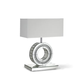 Glory Furniture White Table Lamp