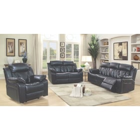 Glory Furniture Daria Black 3pc Living Room Set