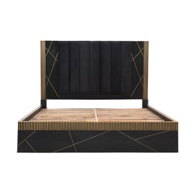 Galaxy Home Allure Black King Bed