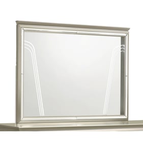 Galaxy Home Samantha Olive Silver Mirror