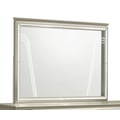 Samantha Modern Style Mirror Made with Wood & LED-Edge Frame