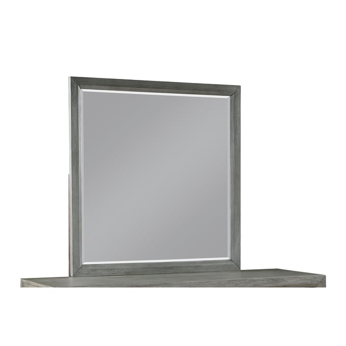 Galaxy Home Kenzo Gray Square Mirror GLXY-601955550475