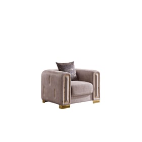 Galaxy Home Impreza Beige Chair