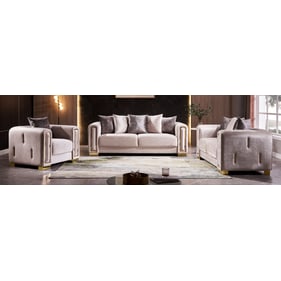 Galaxy Home Impreza Beige 3pc Living Room Set