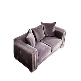 Galaxy Home Impreza Gray Loveseat