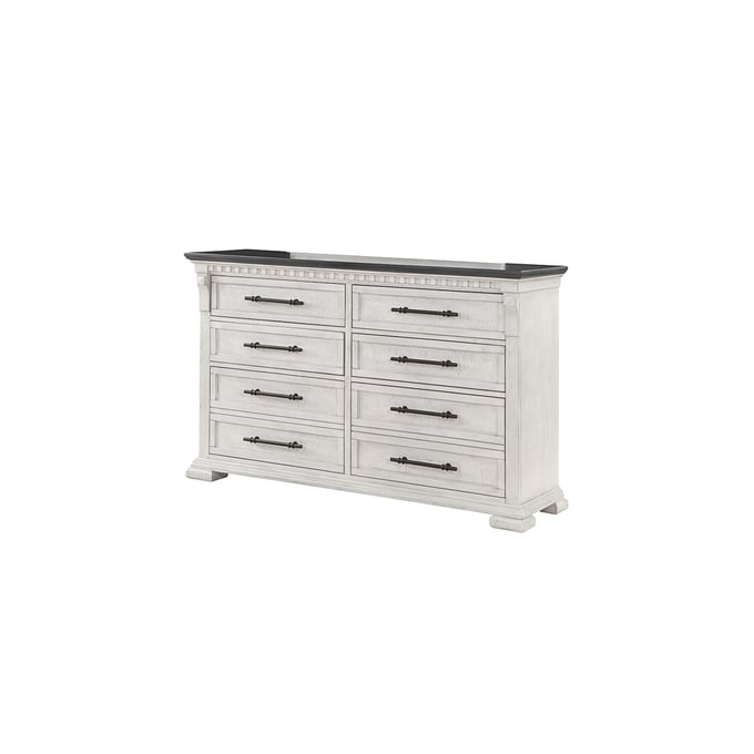 Galaxy Home Faith Collection Antique White 6 Drawer Dresser GLXY-601955550949