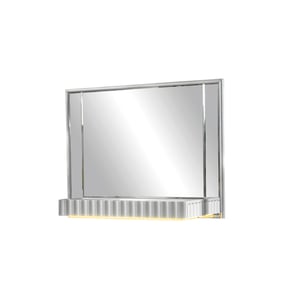 Galaxy Home Da Vinci Gray Square Shape Mirror