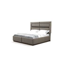 Galaxy Home Dunhill Brown Queen Platform Bed