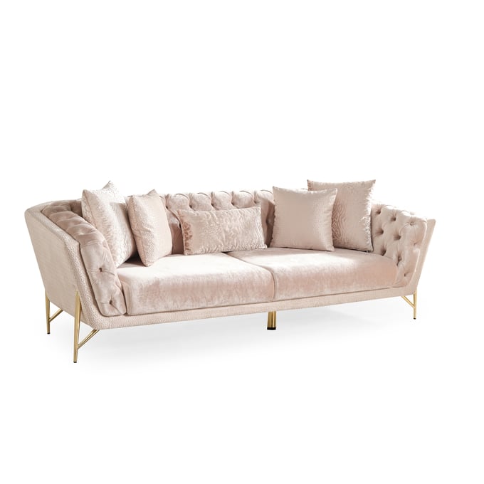 Galaxy Home Presley Beige Sofa GLXY-601955551908