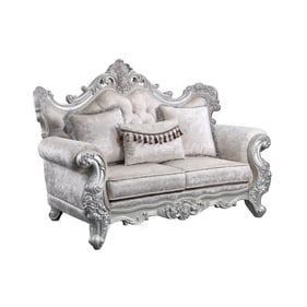 Galaxy Home Melrose Silver Loveseat