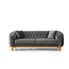 Galaxy Home Vanessa Gray Sofa