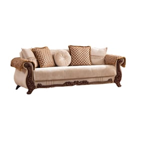 Galaxy Home Carmen Beige Sofa