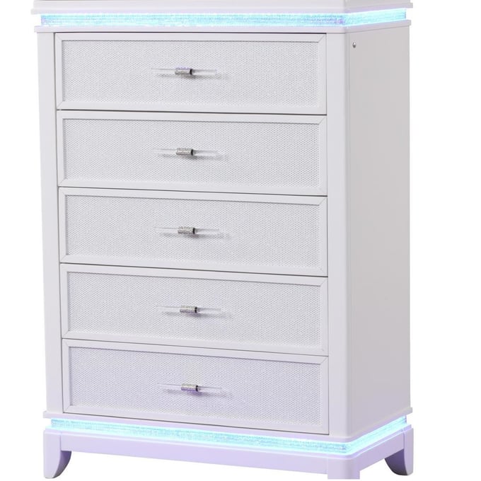 Galaxy Home Opium White Chest GLXY-698781213360