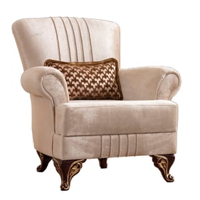 Galaxy Home Carmen Beige Chair