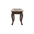 Galaxy Home Furnishings Gloria Traditional Style End Table in White