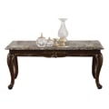 Galaxy Home Furnishings Gloria Traditional Style Coffee Table in White