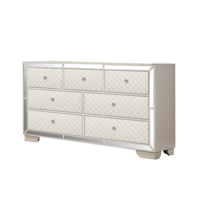 Galaxy Home Madison Beige Drawer Dresser GLXY-808857991515