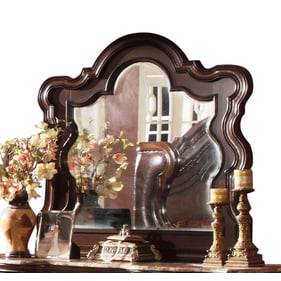 Galaxy Home Bella Dark Walnut Wood Mirror