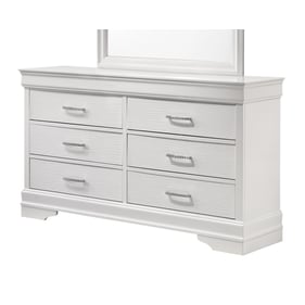 Galaxy Home Brooklyn White Wood Dresser