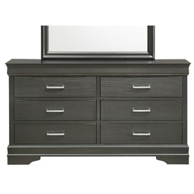 Galaxy Home Brooklyn Gray Wood Dresser