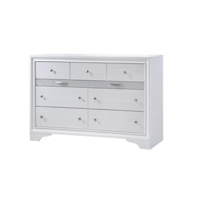 Galaxy Home Matrix White Wood Dresser