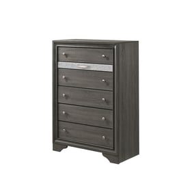 Galaxy Home Matrix Gray Drawer Chest