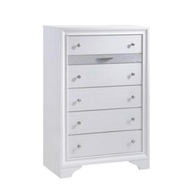 Galaxy Home Matrix White Drawer Chest