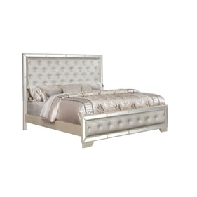 Galaxy Home Madison Beige Velvet King Bed