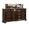 Roma Dresser Dark Walnut