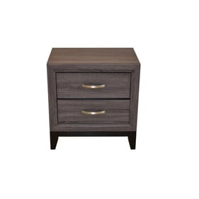 Galaxy Home Sierra Gray Wood Night Stand