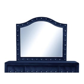 Galaxy Home Sophia Blue Wood Mirror