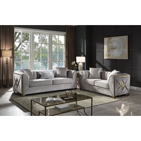 Galaxy Home Velencia Cream 2pc Living Room Set