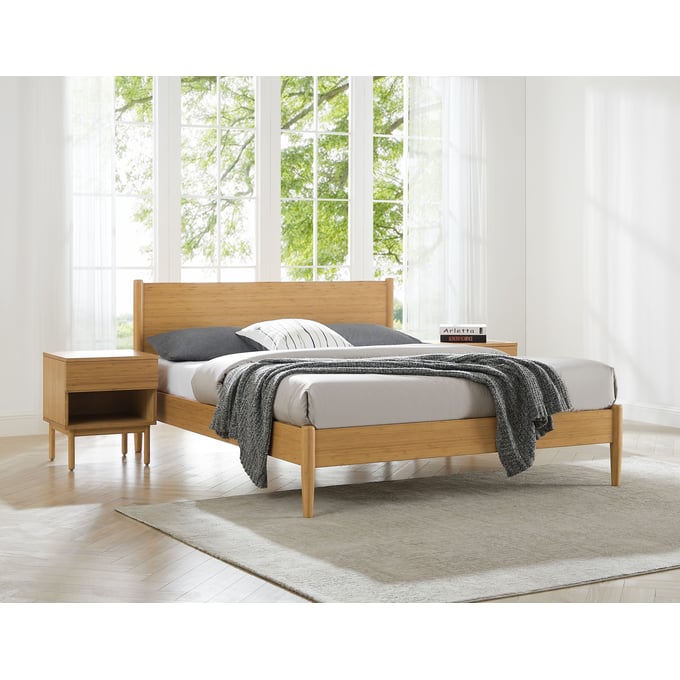 Greenington Eco Ridge Caramelized 2pc Bedroom Set with Queen Bed GRN-ECO0-CA-BR-S1