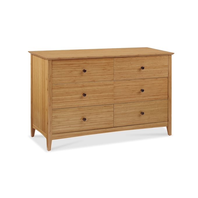 Greenington Willow Modern Caramelized 6 Drawers Dresser GRN-ECO05CA