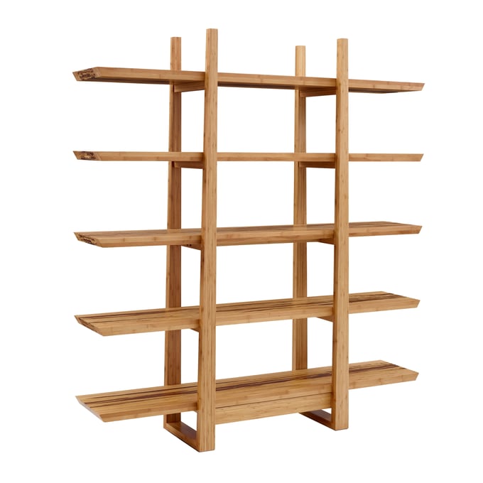 Greenington Magnolia Caramelized Exotic Tiger Bamboo Shelf GRN-G0013E