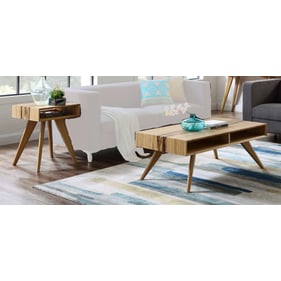 Greenington Azara Caramelized 3pc Coffee Table Set