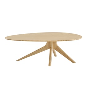 Greenington Rosemary Wheat Bamboo Coffee Table