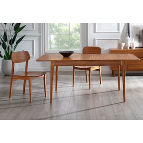 Greenington Erikka Amber Bamboo 3pc Dining Room Set